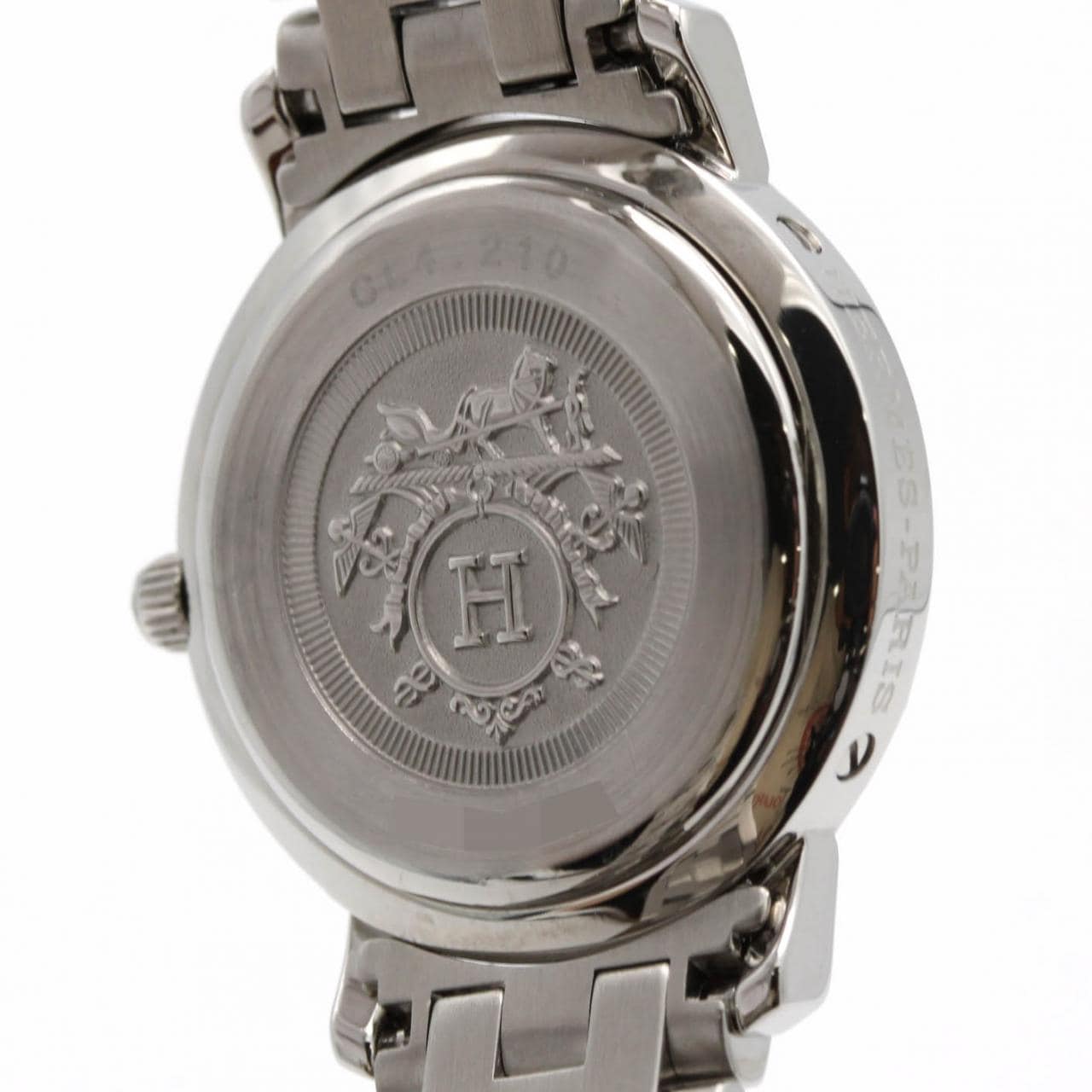 【ノーメンテナンス還元価格】エルメス クリッパーナクレ CL4.210 SS クォーツ