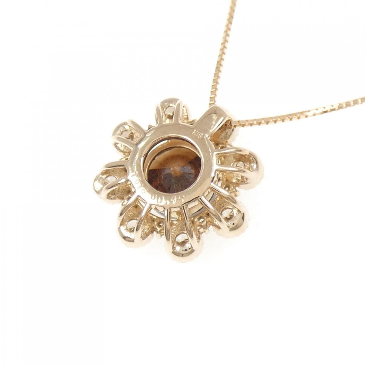 K18PG ダイヤモンド ネックレス 1.616CT