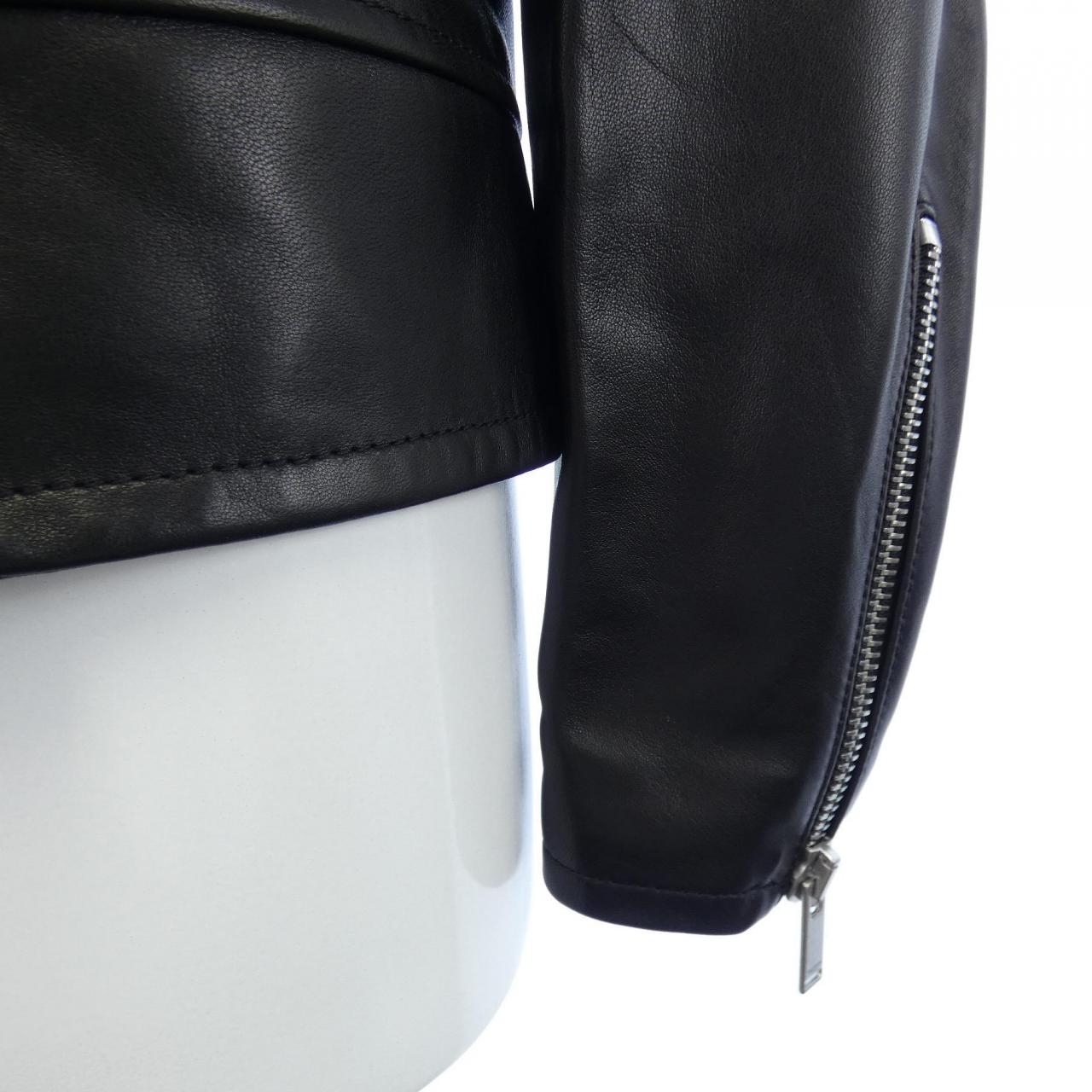 サンローラン SAINT LAURENT L01O　クラシックモーターサイクルジャケット 484284 Y5YA2 レザーライダースジャケット