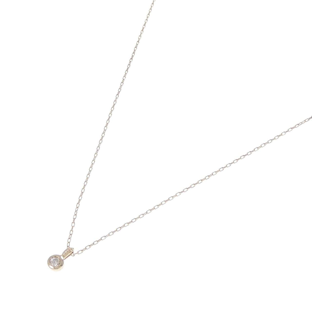 K10YG ダイヤモンド ネックレス 0.05CT