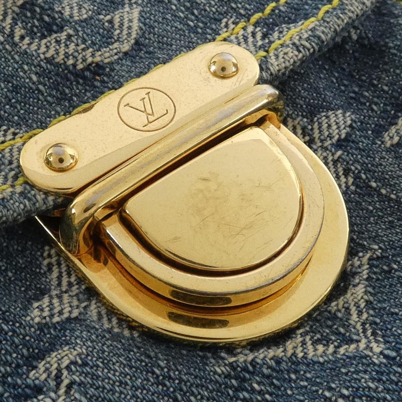 ルイヴィトン モノグラム デニム サック アド GM M95056 リュックサック