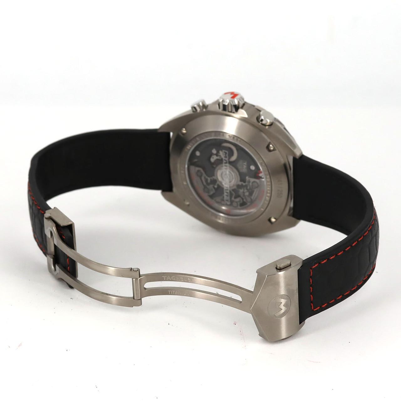 タグ･ホイヤー フォーミュラー1xマリオカート トゥールビヨンクロノグラフ TI LTD CAZ5080.FC6517 TI 自動巻