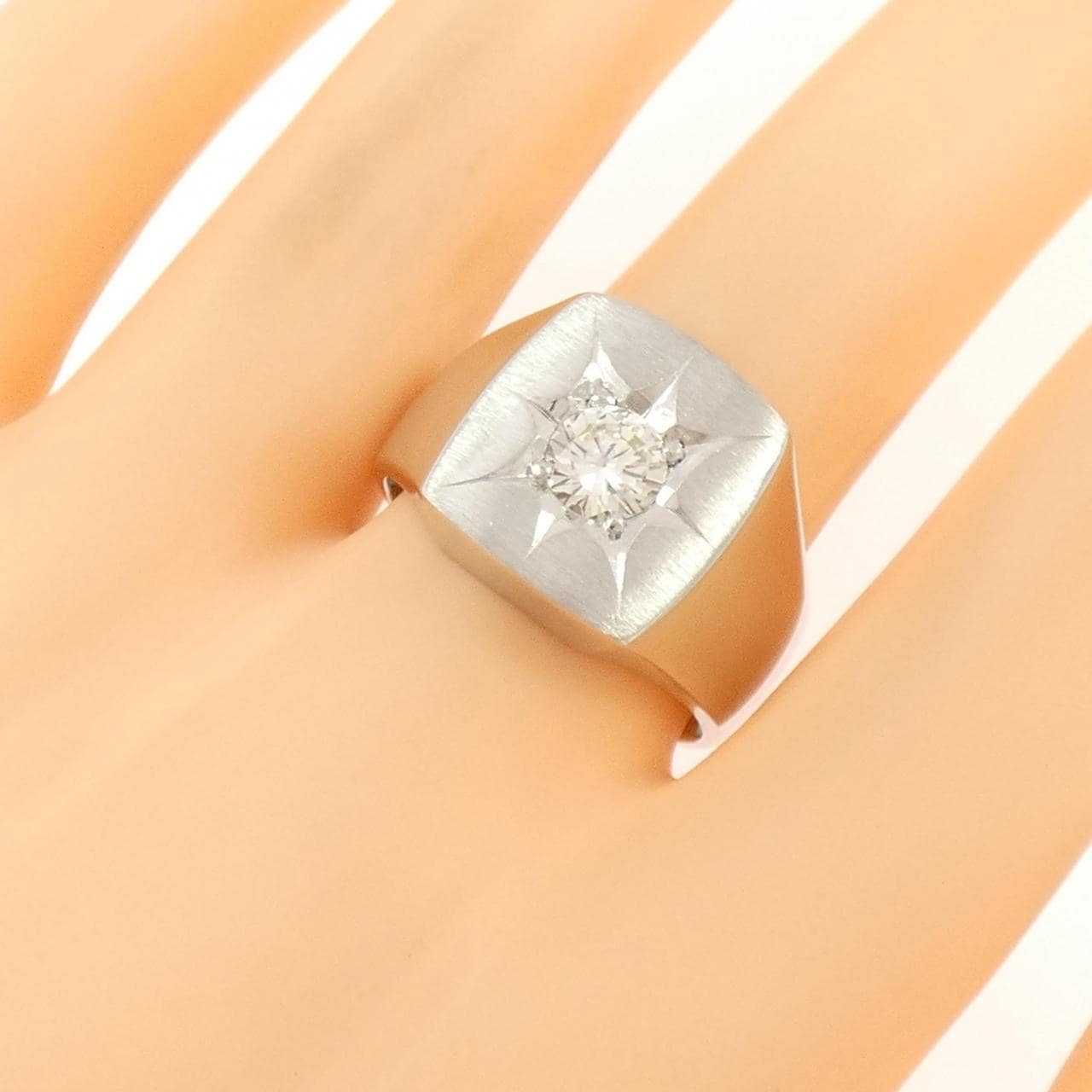 PT ダイヤモンド リング 0.546CT