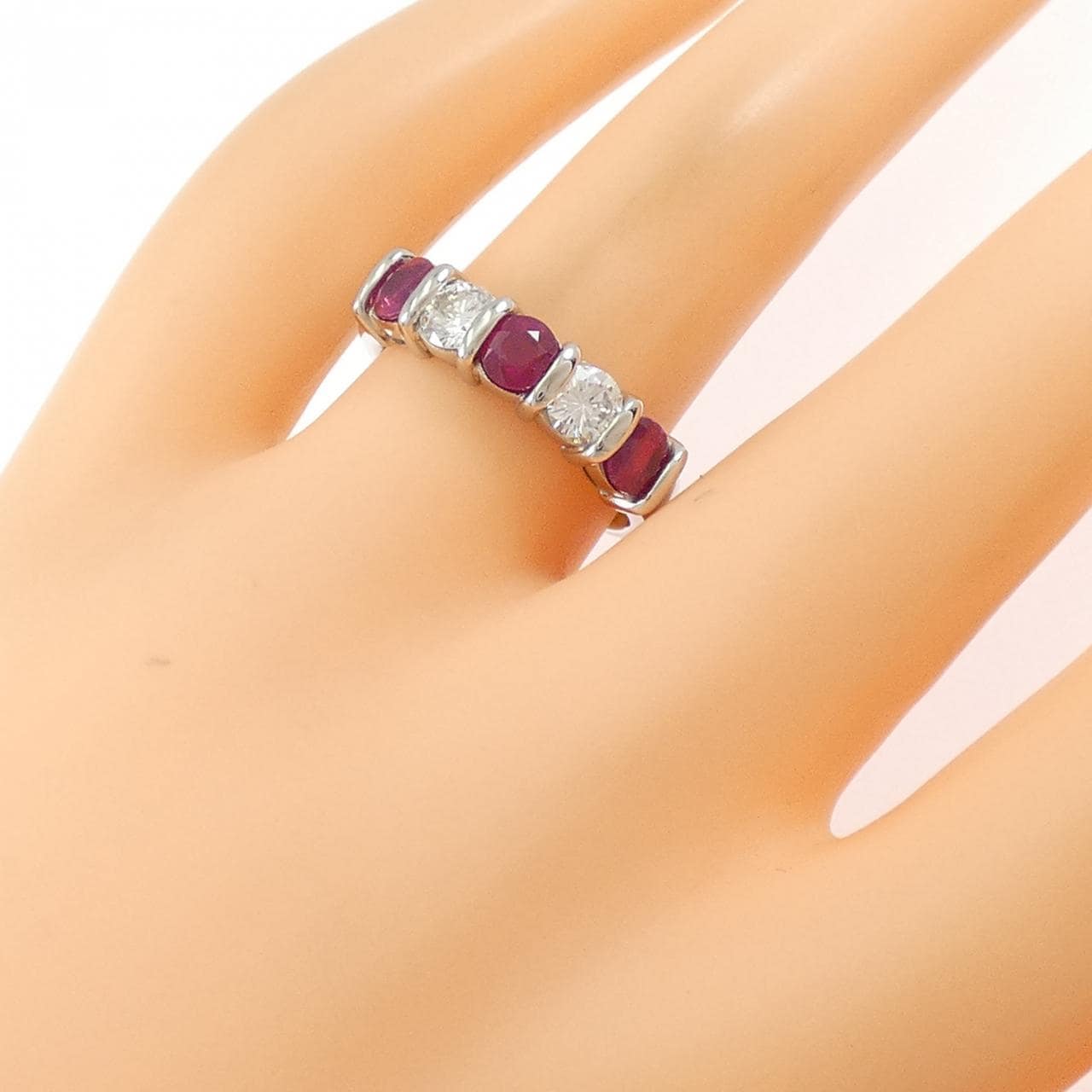 PT900 ルビー リング 1.33CT