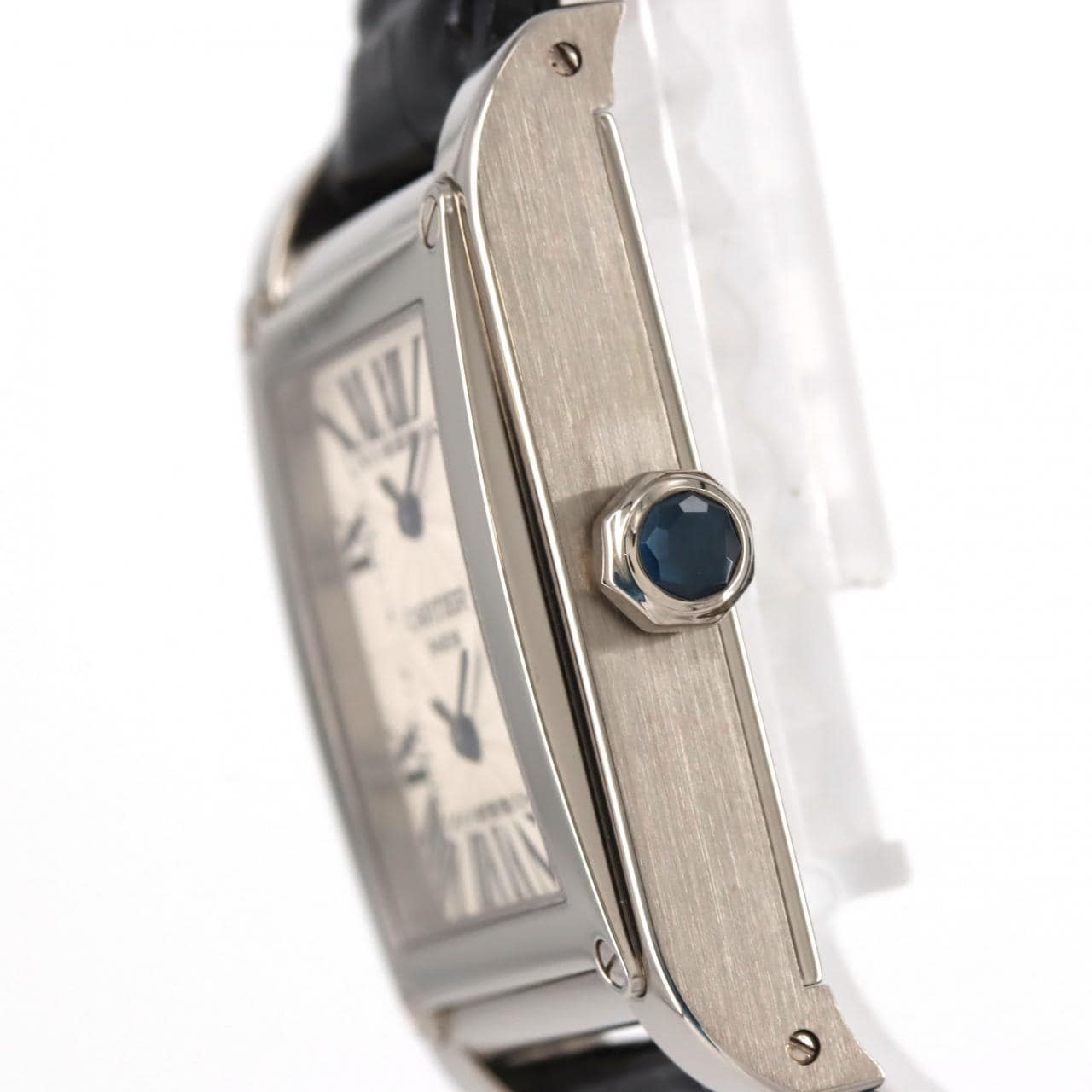 Cartier Tank Abyss 2 Time Zone WG W1534351 WG Manual Winding