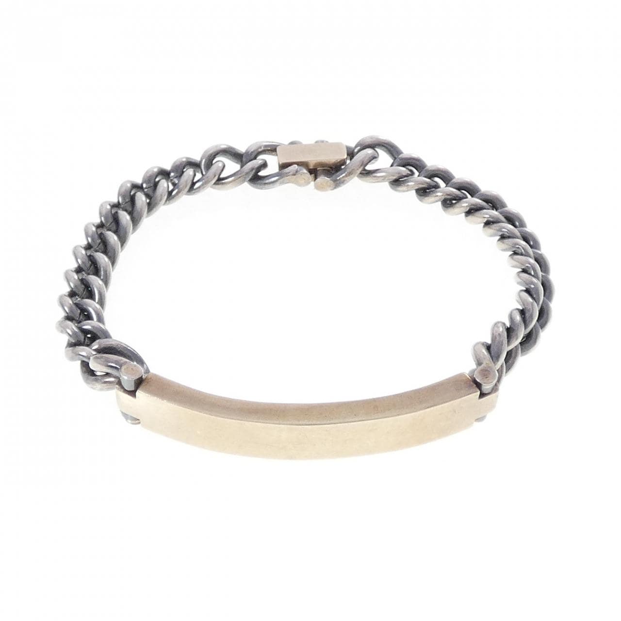 ハム K10YG/シルバー ブレスレット