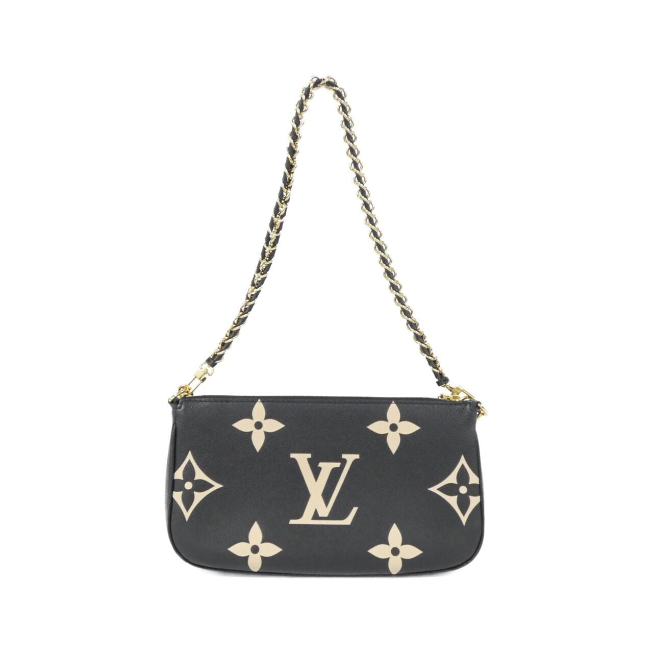 ルイヴィトン バイカラー モノグラム アンプラント ミュルティ ポシェット アクセソワール M45777 ショルダーバッグ