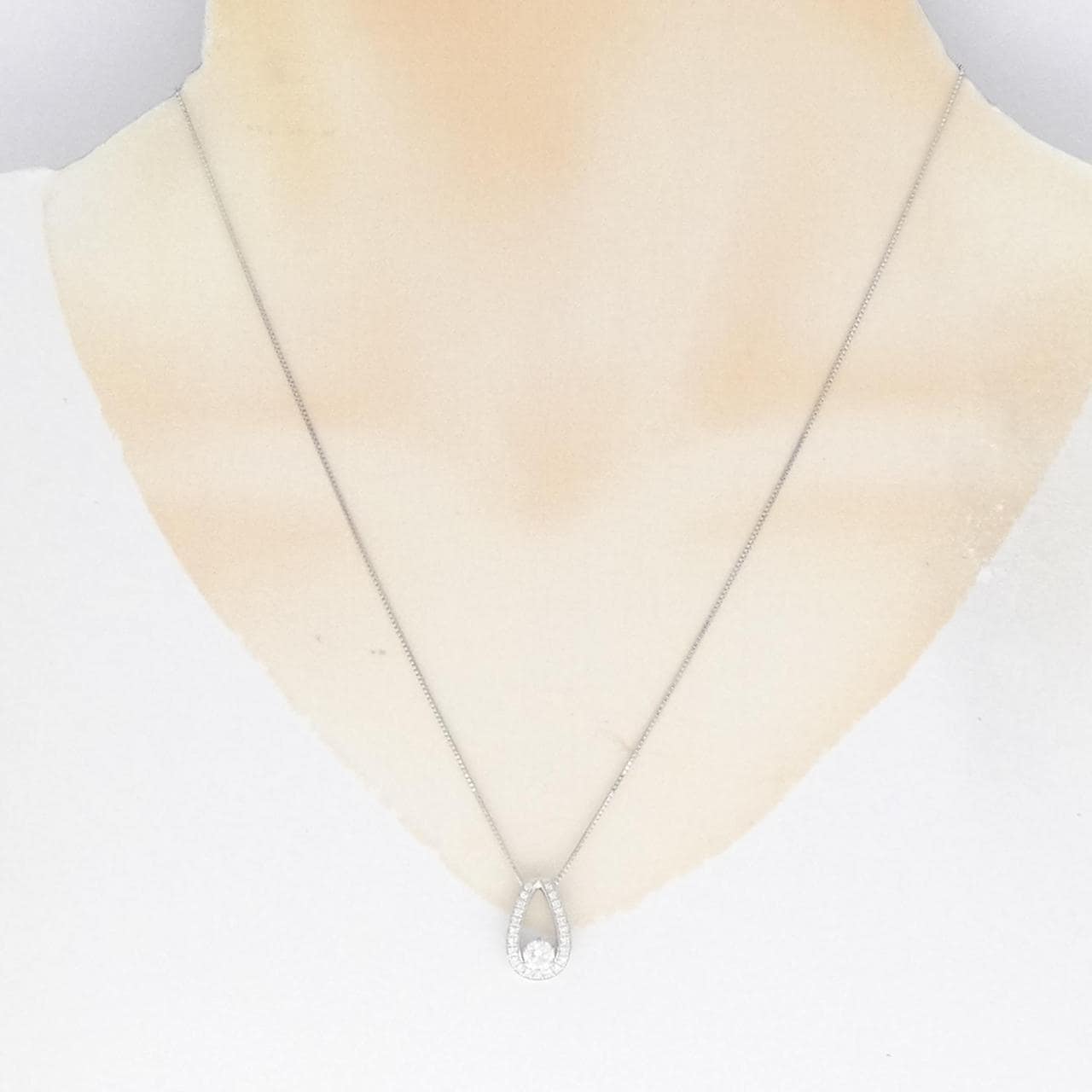 PT ダイヤモンド ネックレス 0.318CT