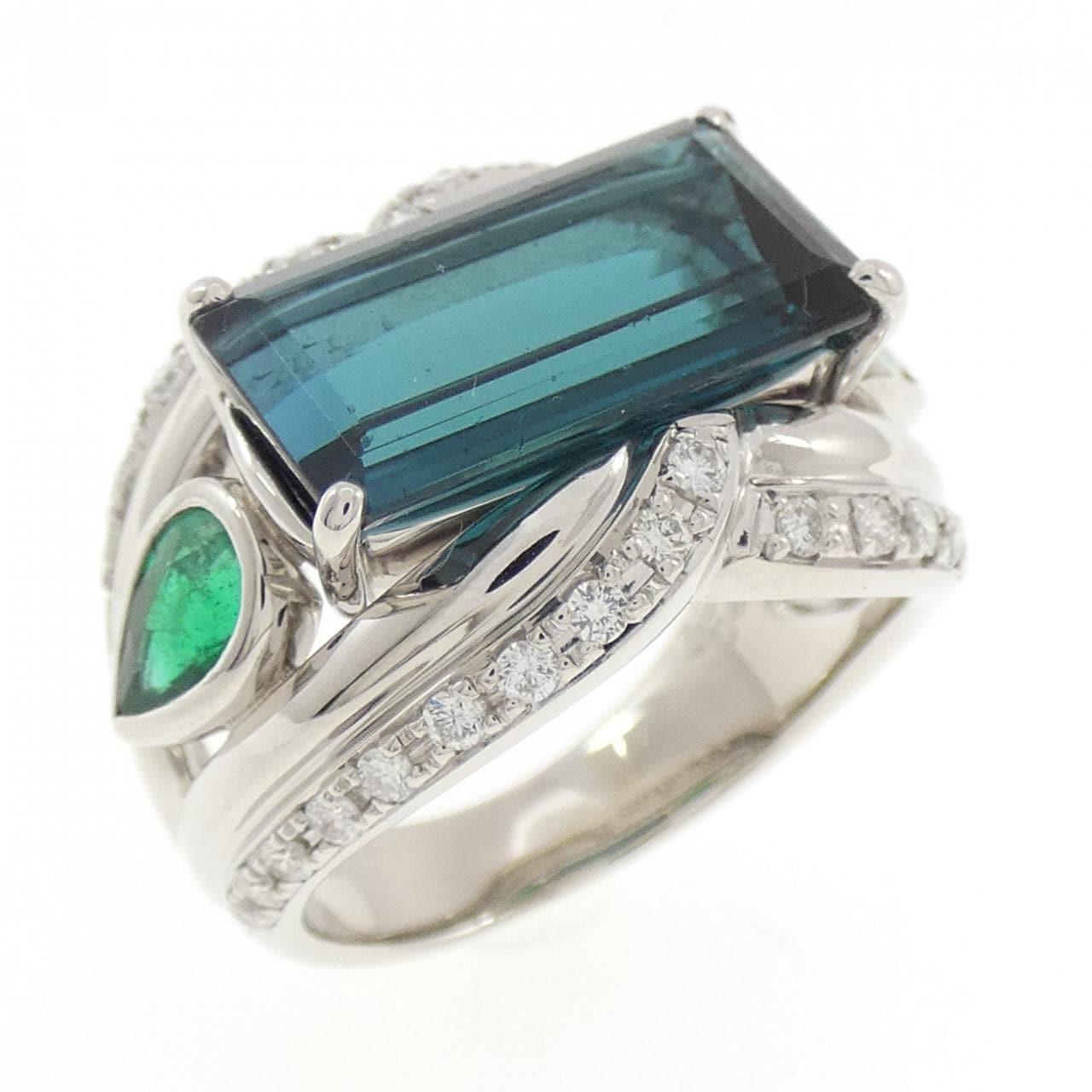 PT900 トルマリン リング 5.36CT