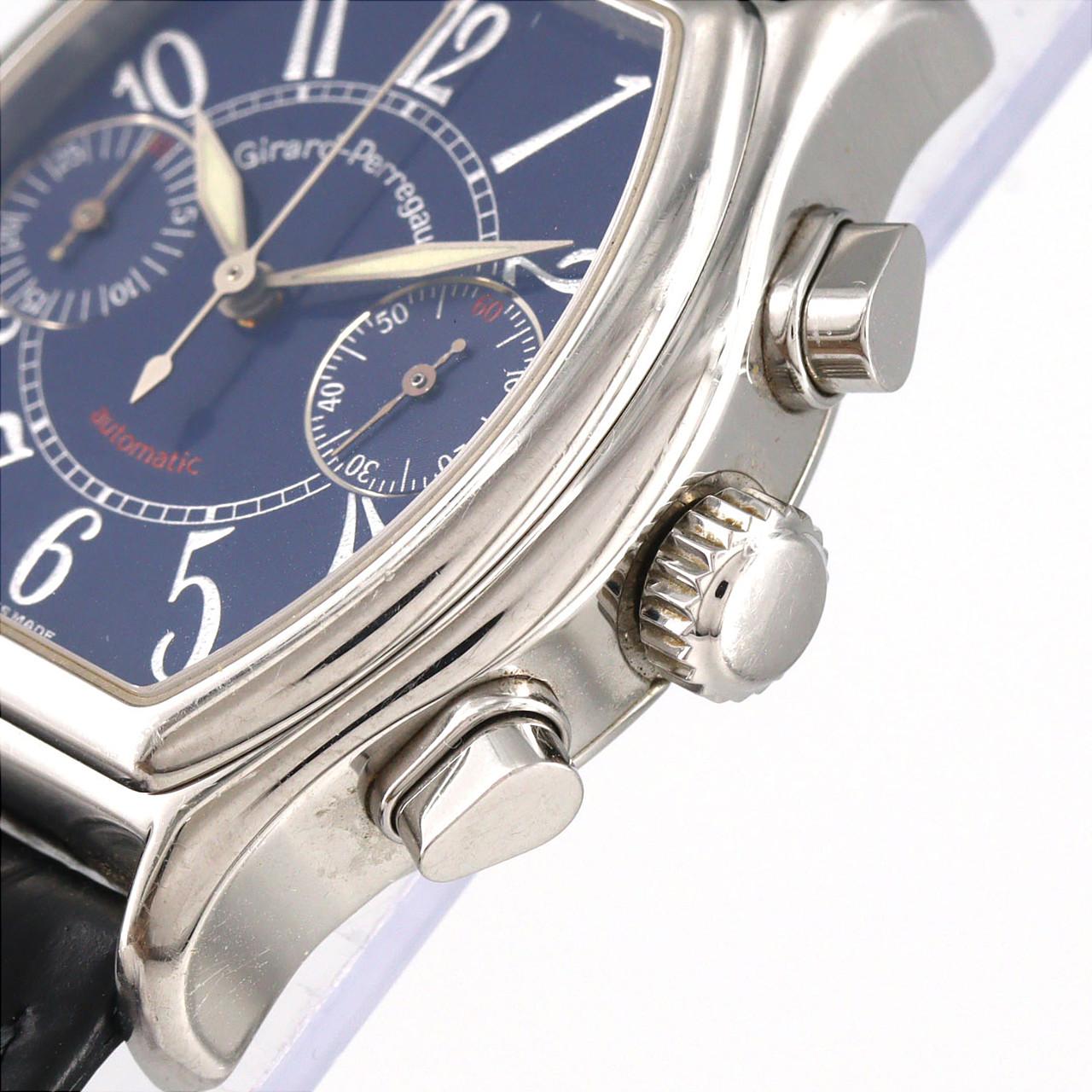 【ノーメンテナンス還元価格】ジラール･ペルゴ リシュビルクロノグラフ 27500.0.11.4454 SS 自動巻