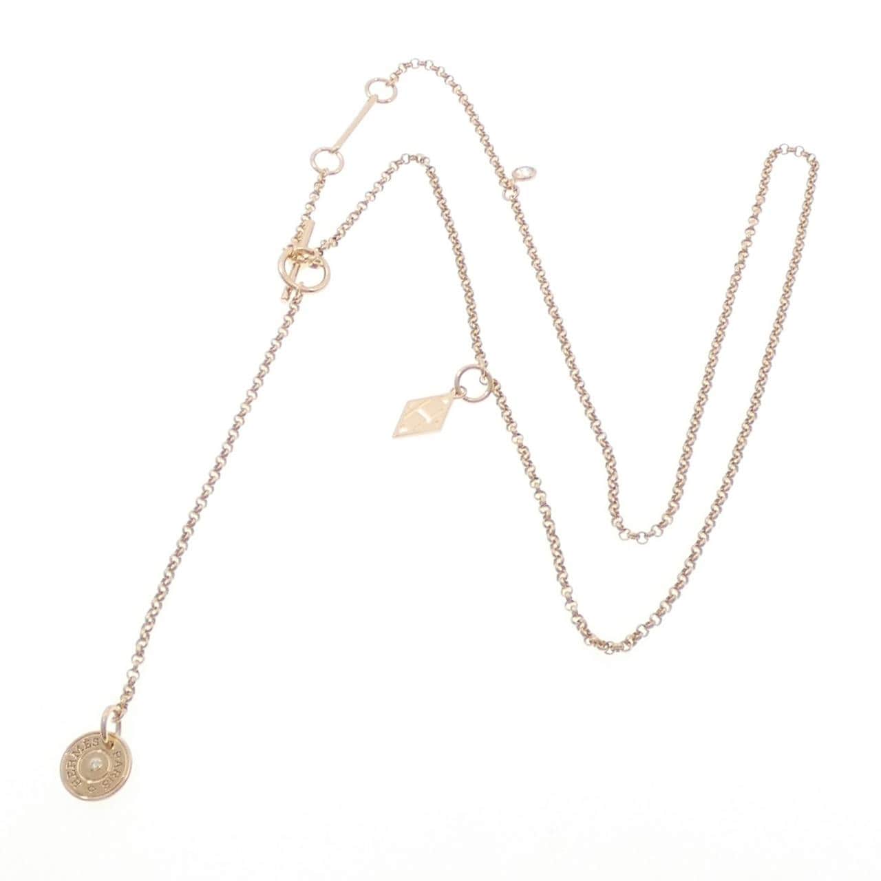 エルメス ガンバード ネックレス 0.11CT