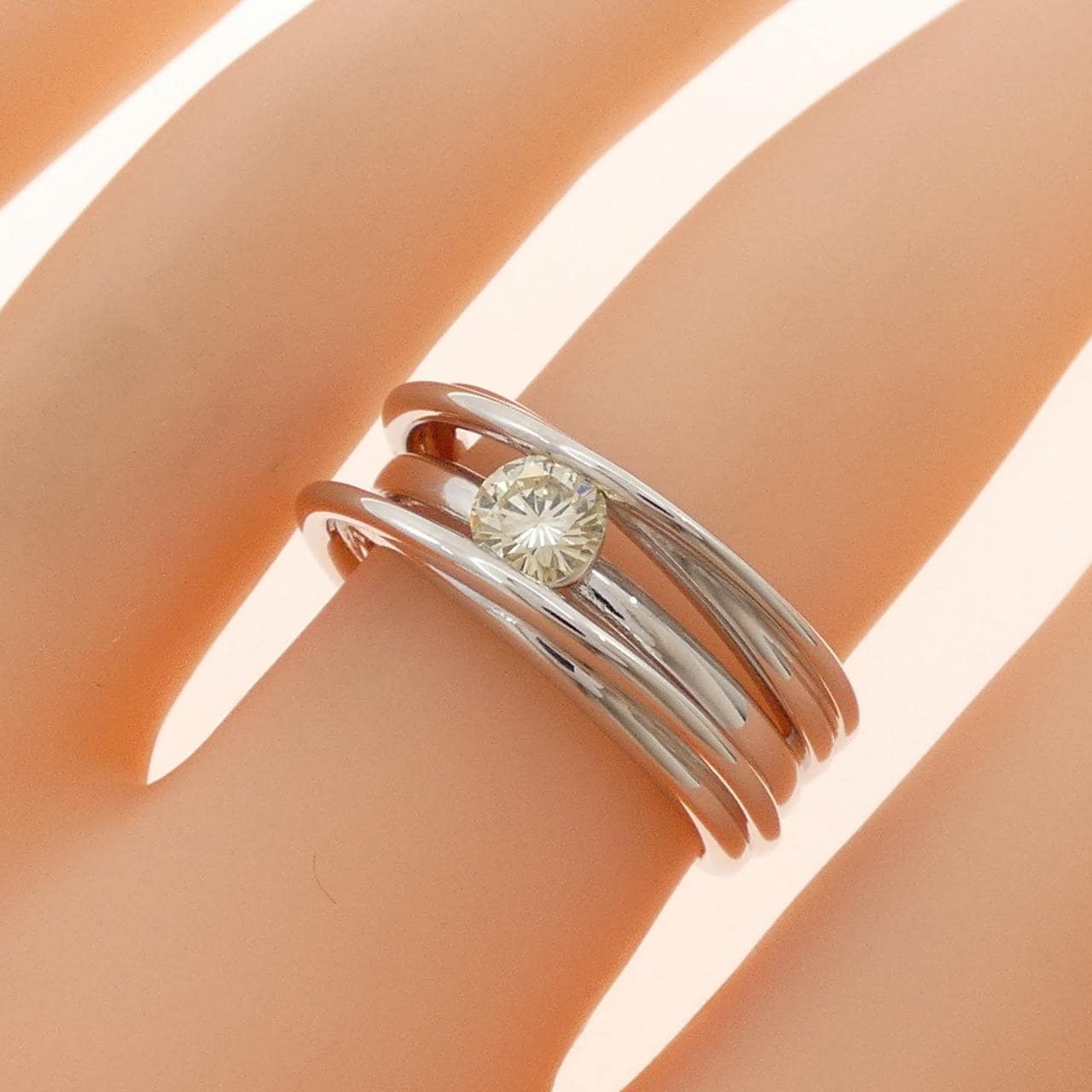 タサキ ダイヤモンド リング 0.35CT