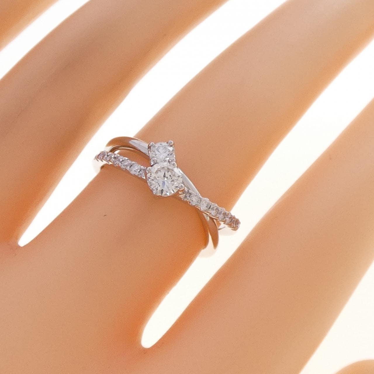 PT900 ダイヤモンド リング 0.256CT