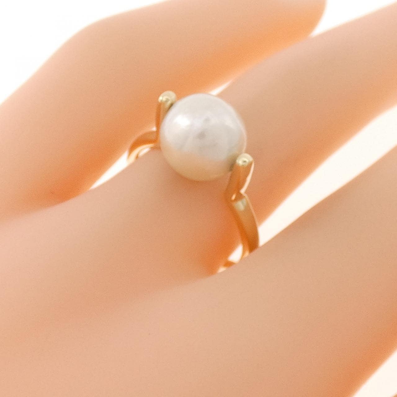 10KYG アコヤパール リング 8.3mm