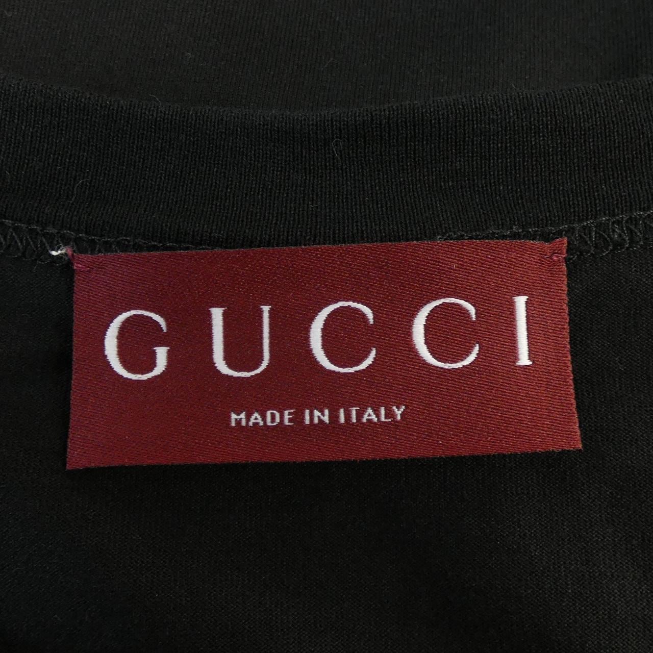 グッチ GUCCI エンブロイダリー付きコットンジャージーTシャツ 791547 XJGJT Tシャツ