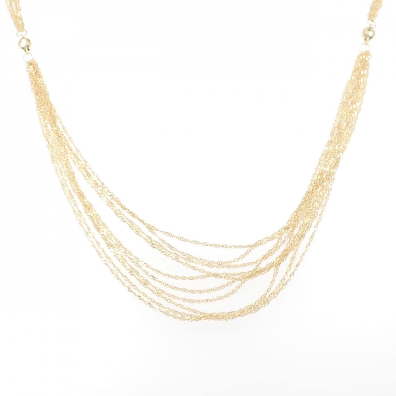K18YG necklace