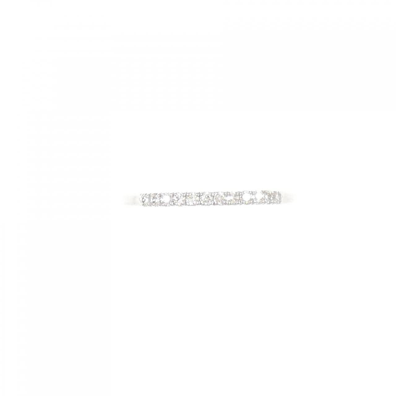 K18WG ダイヤモンド リング 0.09CT