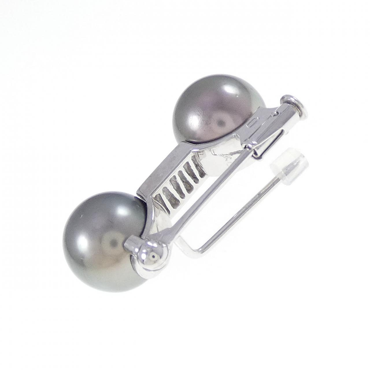 PT/K14WG 黒蝶パール ブローチ