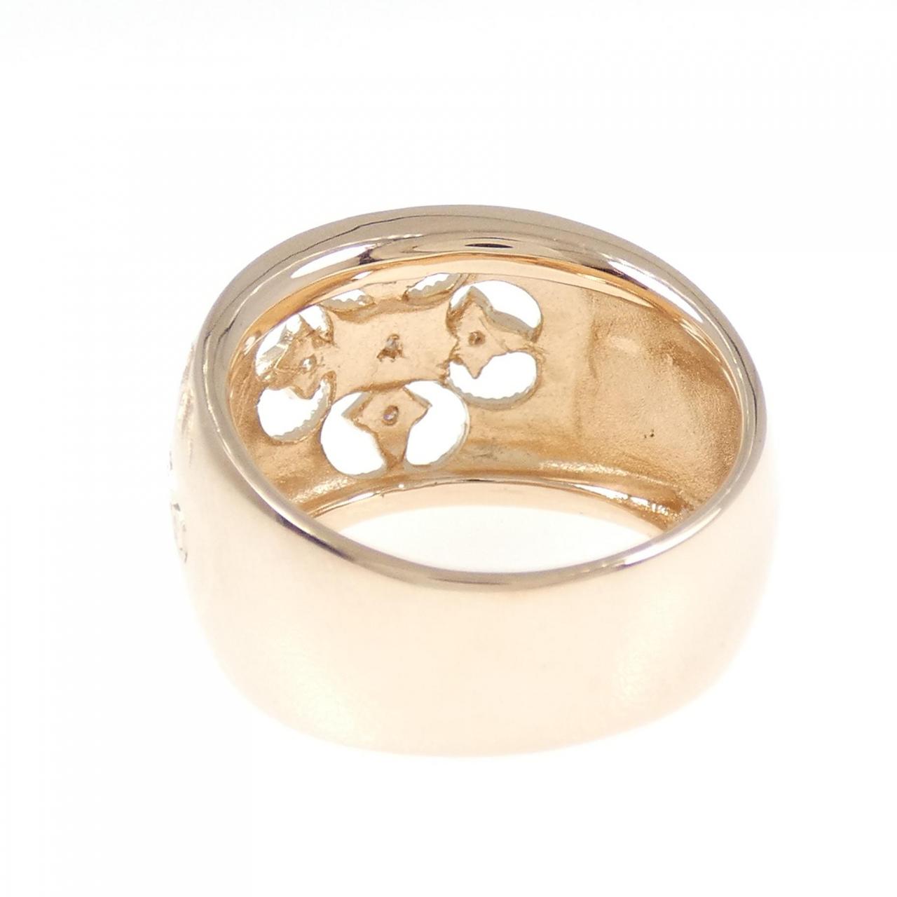 K18PG ダイヤモンド リング 0.05CT