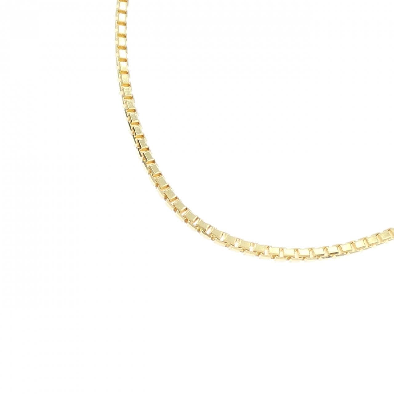 K18YG Venetian chain necklace
