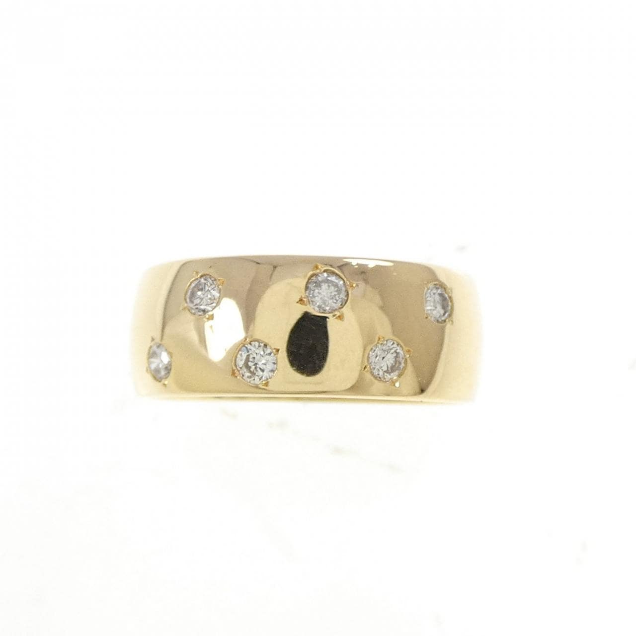 K18YG ダイヤモンド リング 0.16CT
