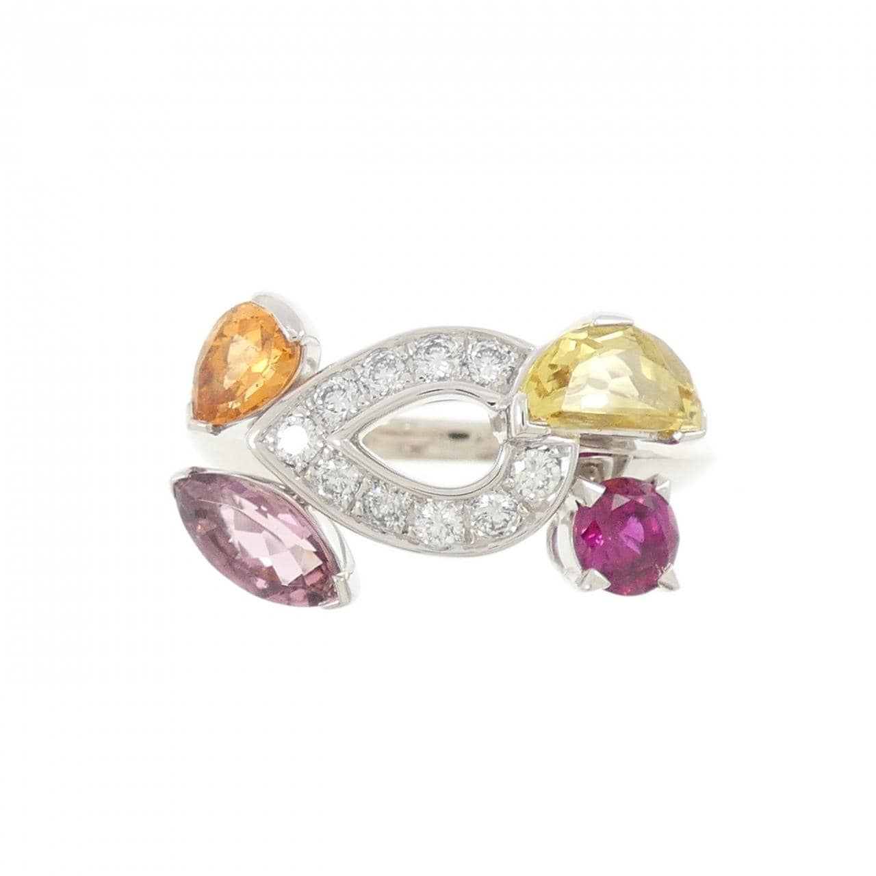 カルティエ カラーストーン リング