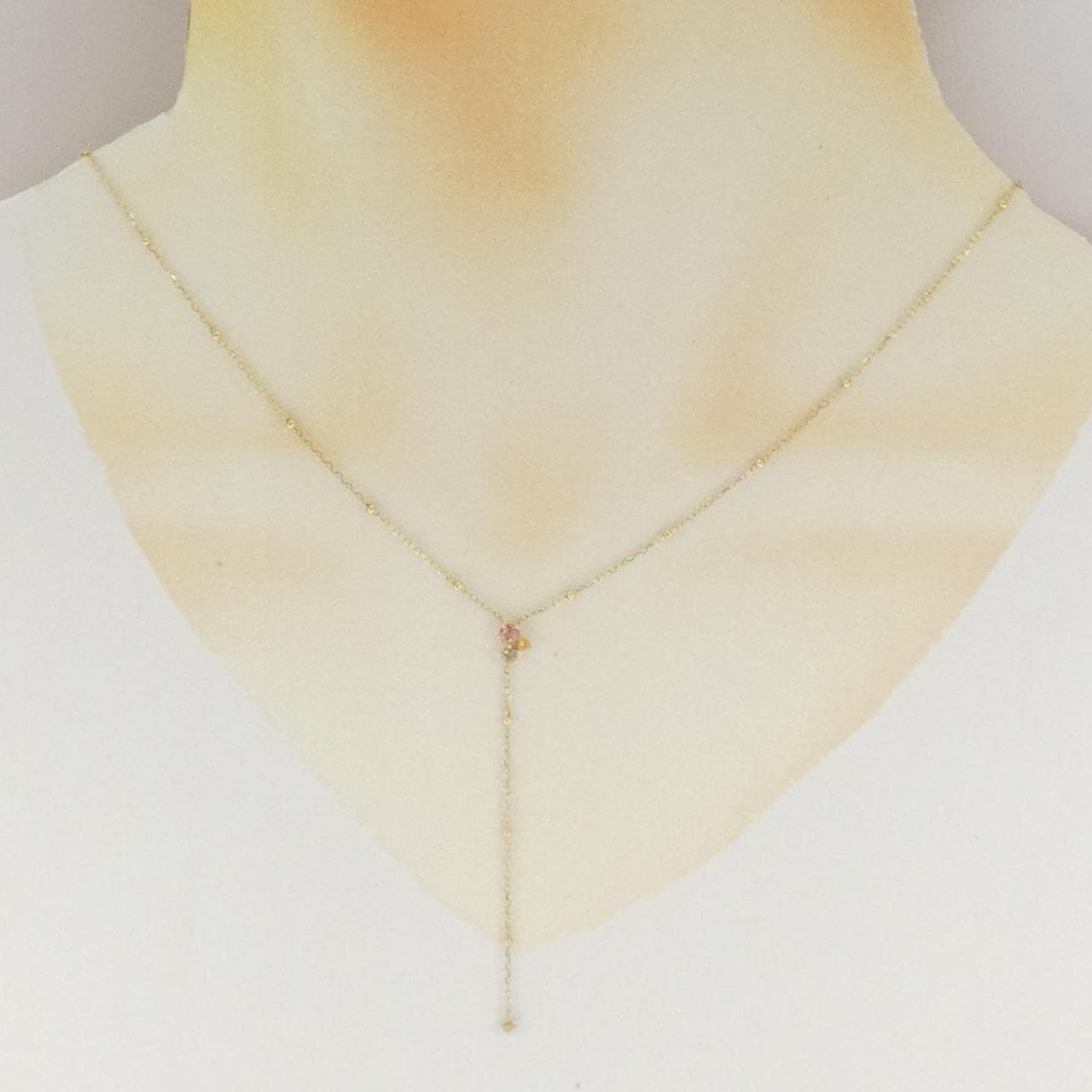 K10YG トパーズ ネックレス