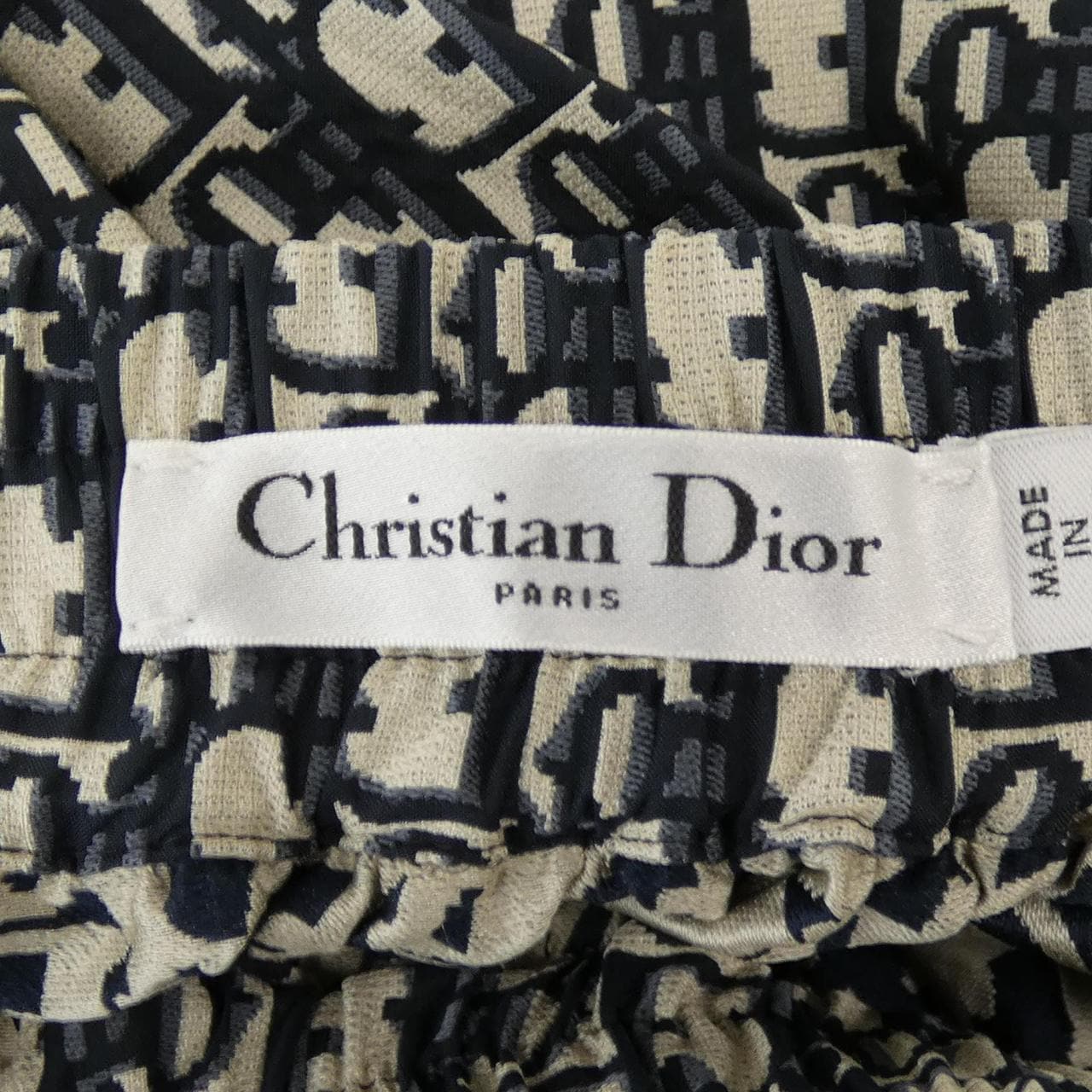 クリスチャンディオール CHRISTIAN DIOR オブリーク テクニカルタフタ 127J24A2970 スカート