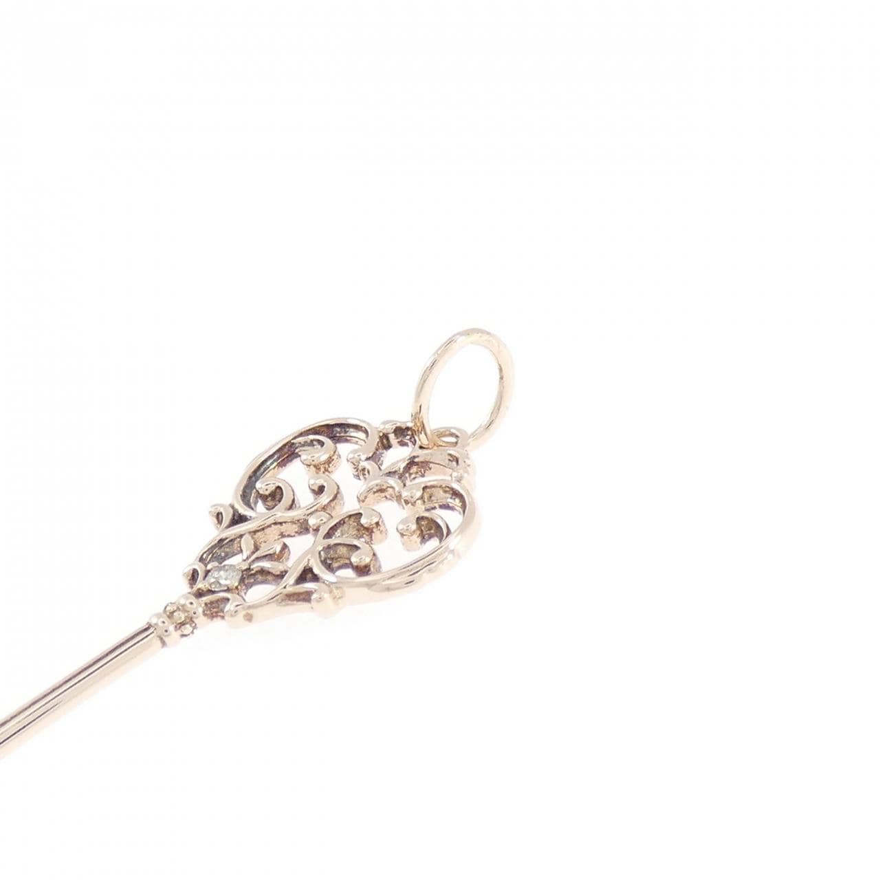 アガット ダイヤモンド ペンダント 0.014CT