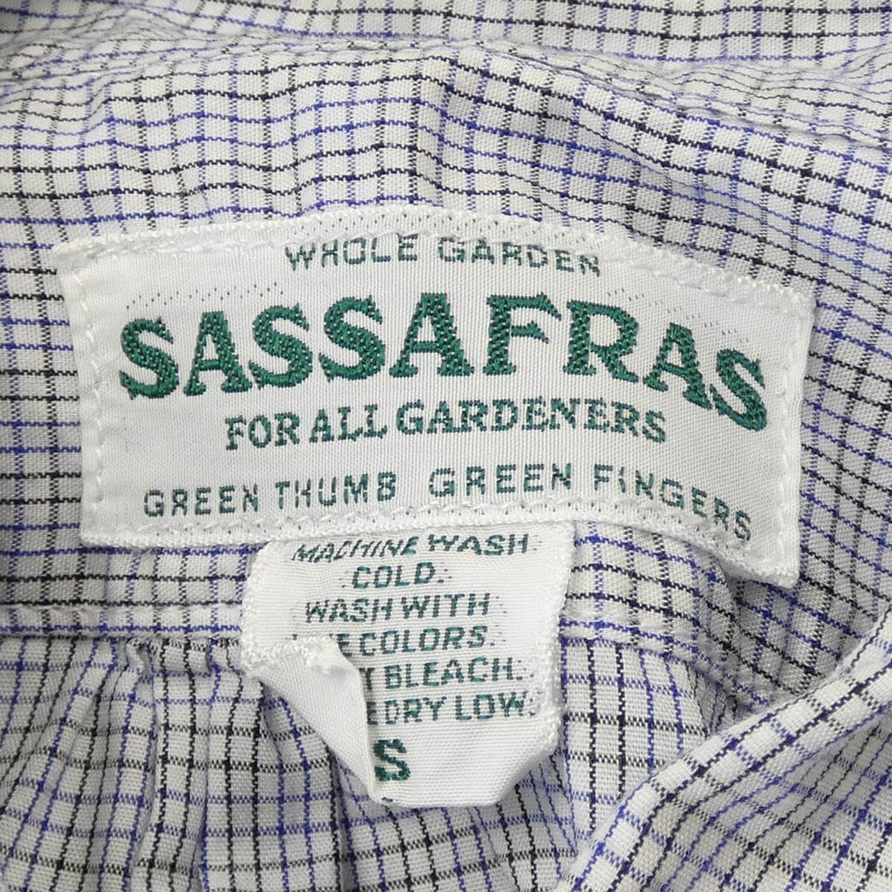 細條紋SASSAFRAS襯衫