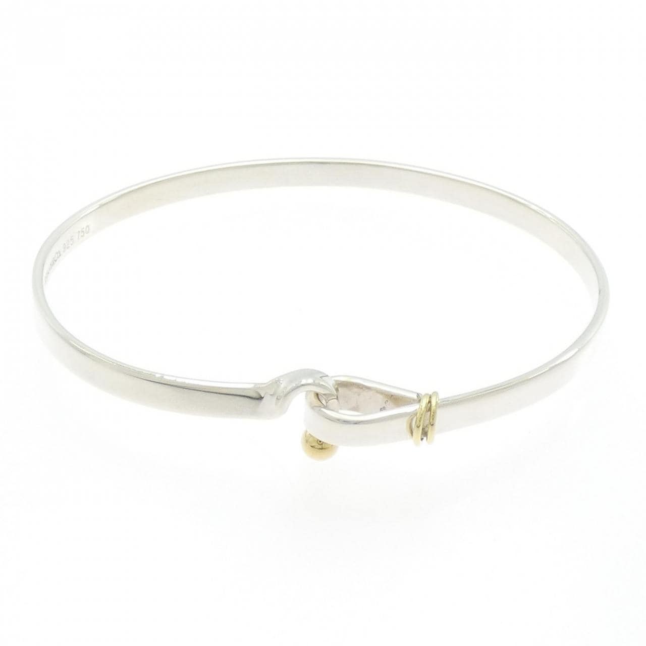 【ヴィンテージ】ティファニー フック&アイ バングル