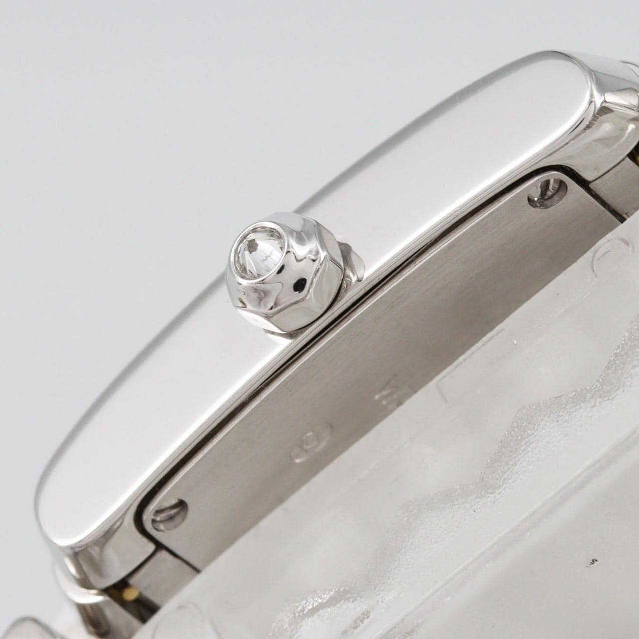 カルティエ タンクフランセーズSM WG/D･ブレスハーフD WE1002SC WG クォーツ