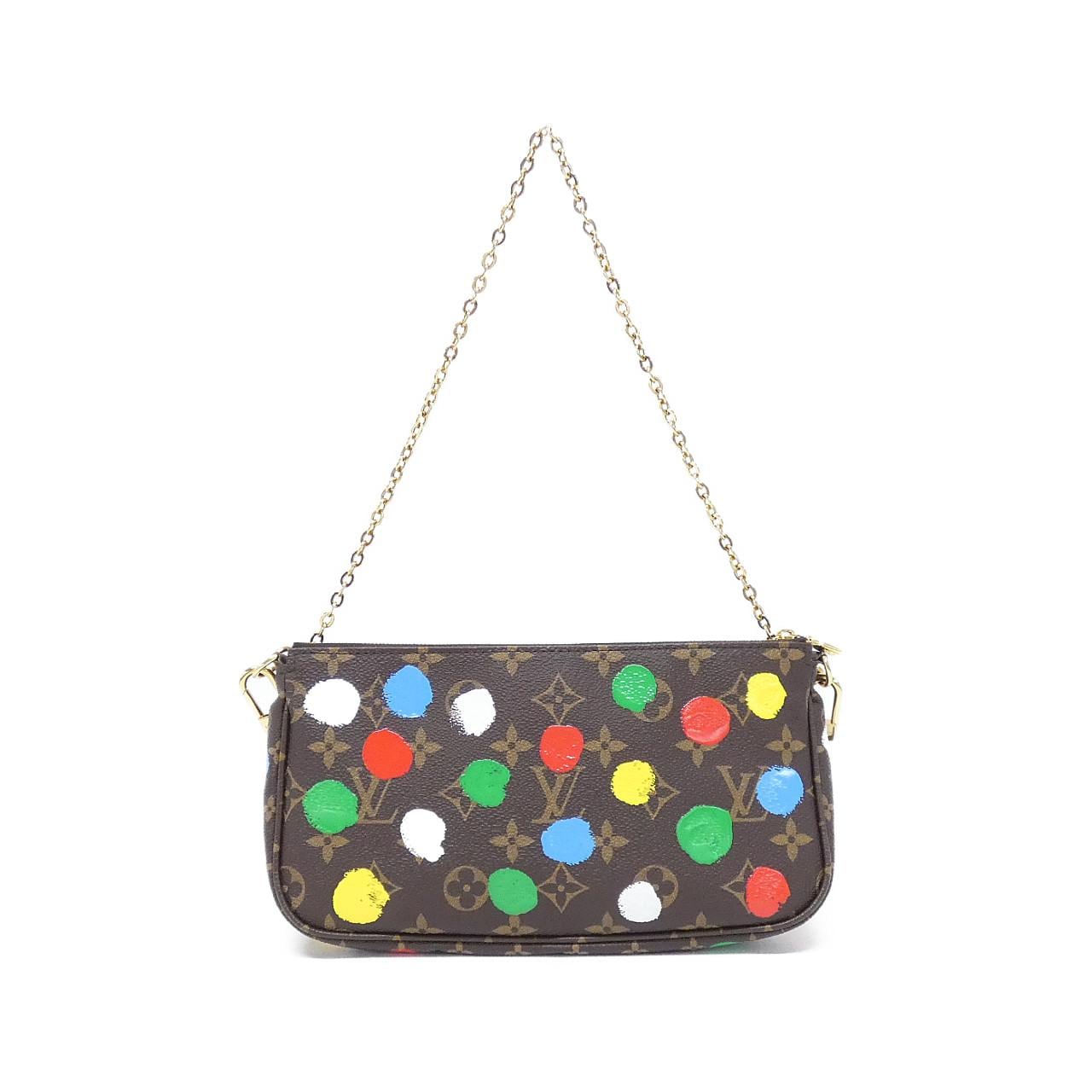 ルイヴィトン モノグラム(LV X YK) ミュルティ ポシェット アクセソワール M46385 ショルダーバッグ