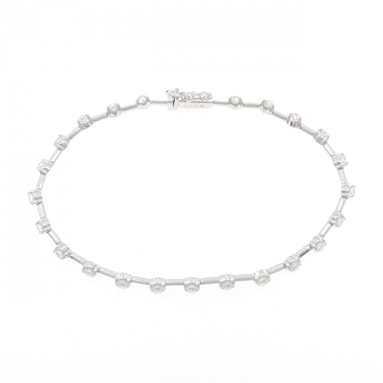 LINE ダイヤモンド ブレスレット 1.25CT
