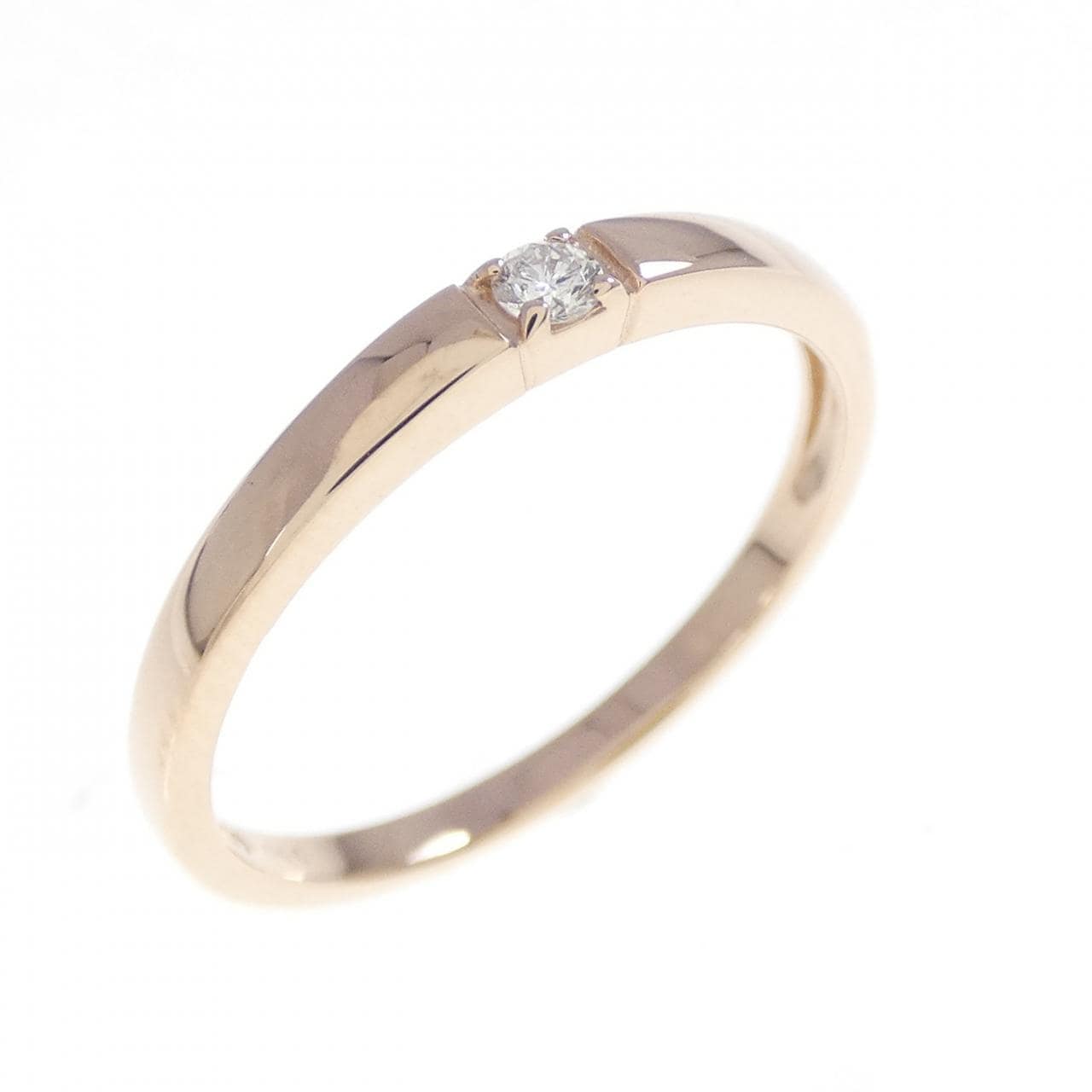 K10PG ダイヤモンド リング 0.05CT