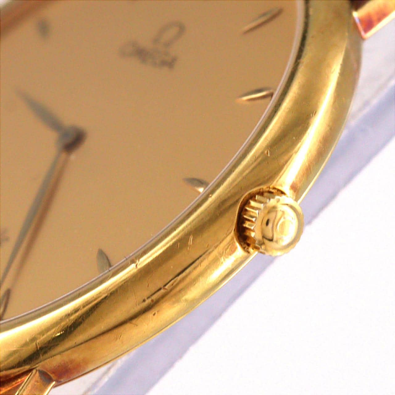 【ノーメンテナンス還元価格】オメガ デ･ヴィル YG 7300.11.02 YG クォーツ