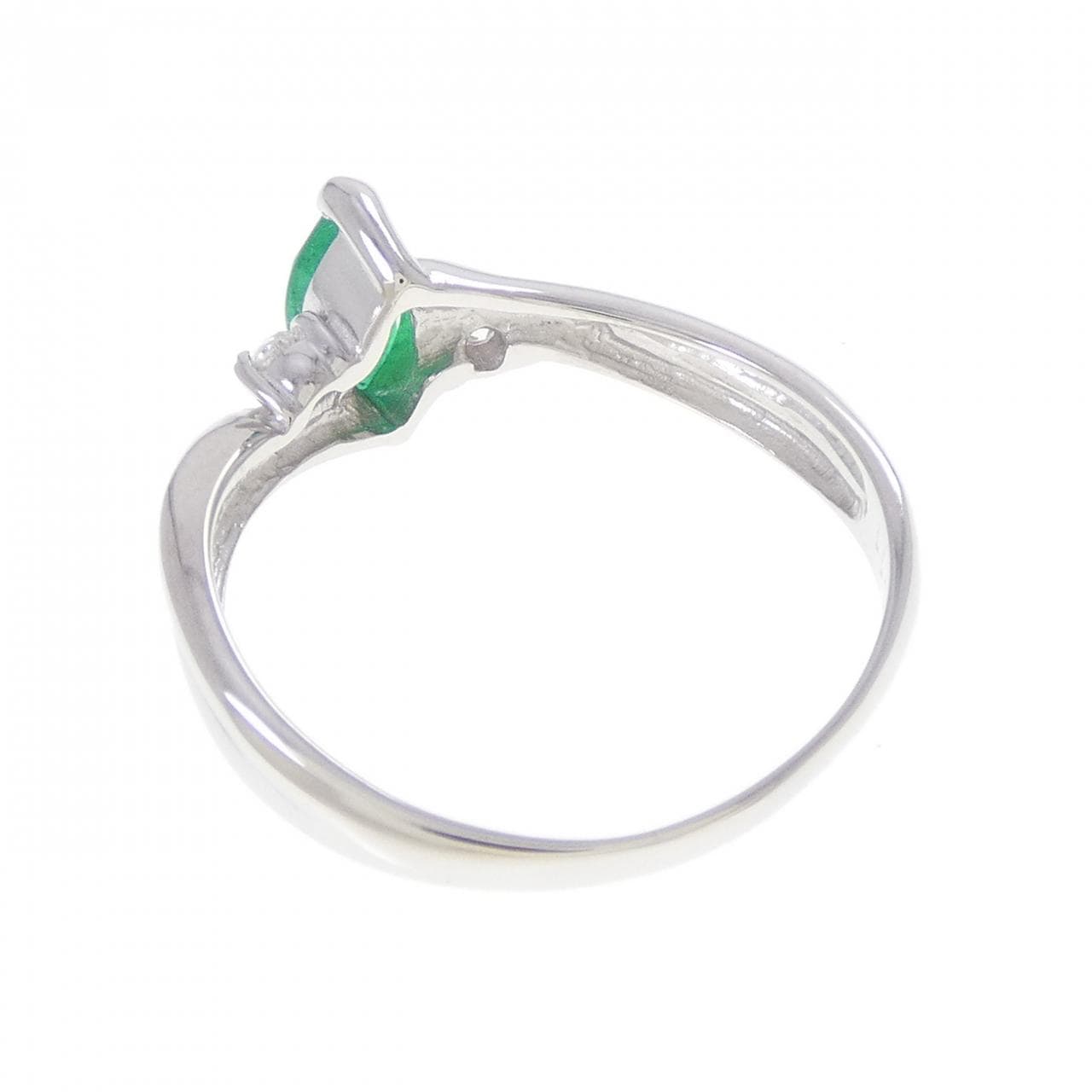 PT900 エメラルド リング 0.47CT