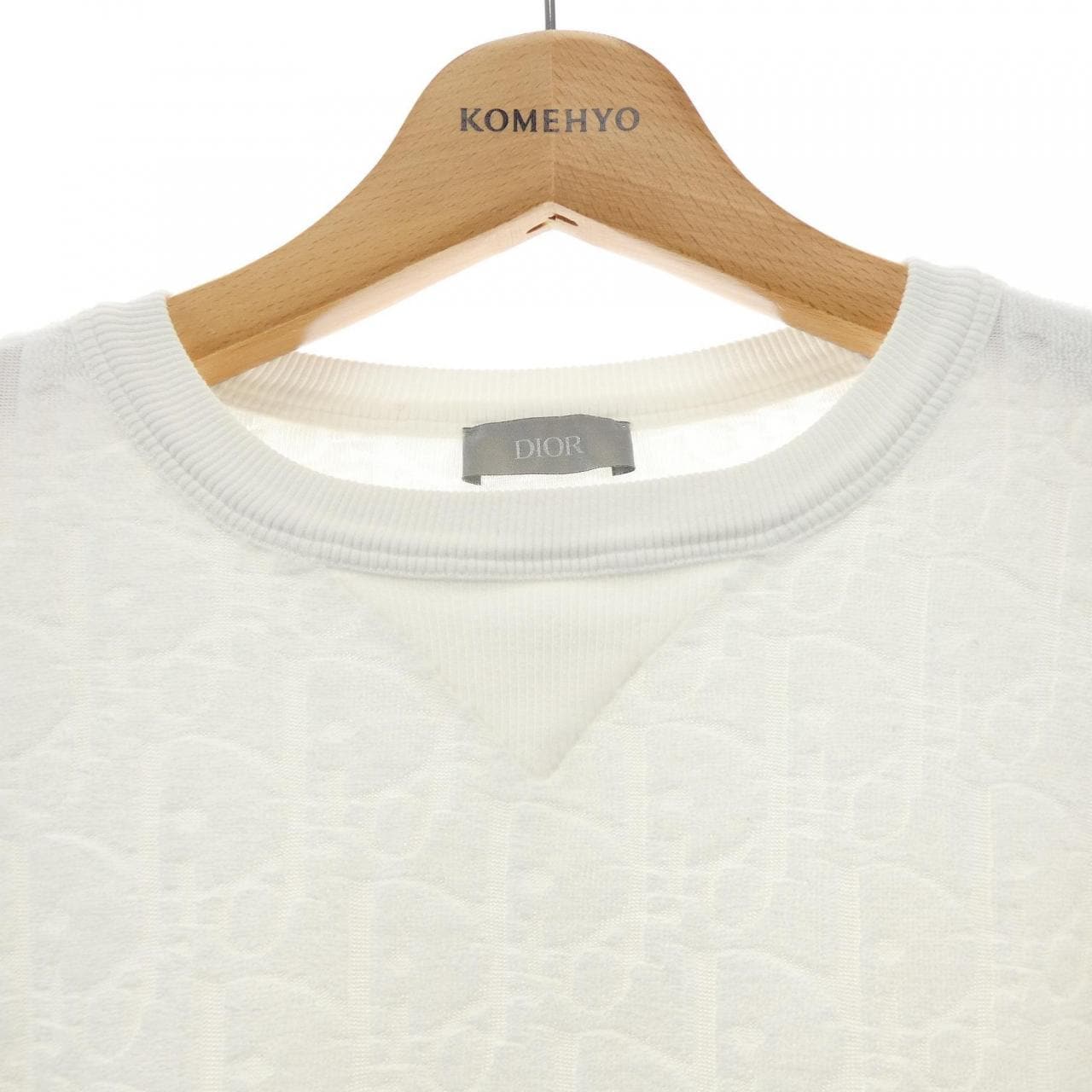 ディオール DIOR ディオールオブリークテリーコットンジャガード　OBLIQUE 113J692A0614 Tシャツ