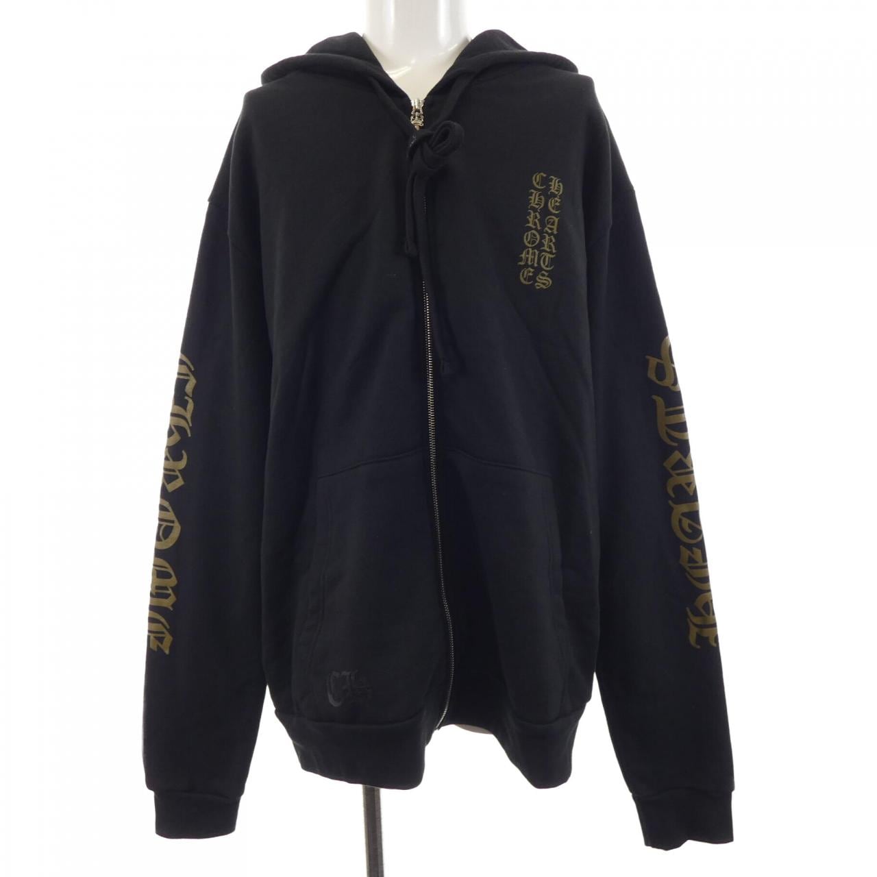 クロムハーツ CHROME HEARTS ヴァーティカルロゴ VERTICAL LOGO 408011873******01V パーカー