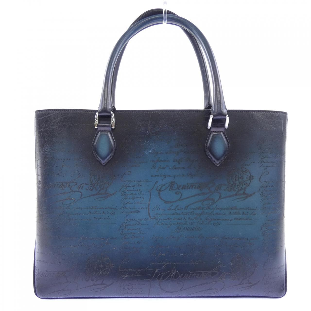 ベルルッティ Berluti トゥジュールスクリットレザートートバッグ BAG