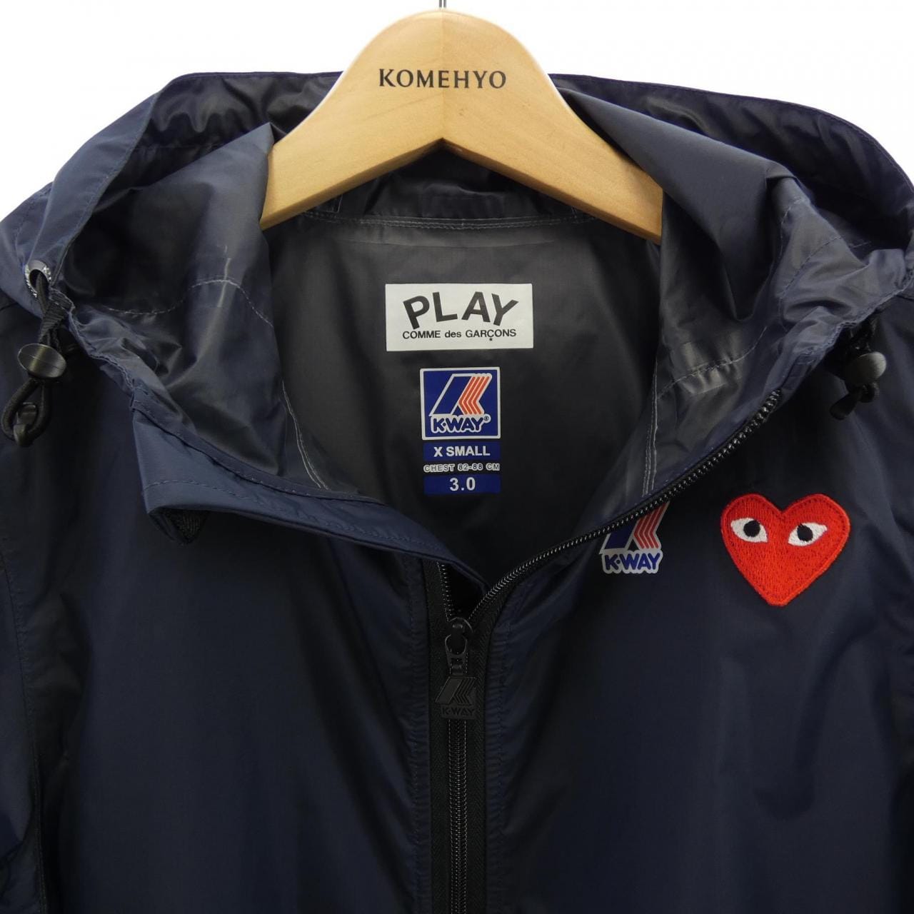 プレイコムデギャルソン PLAY COMME des GARCONS K-WAY ブルゾン