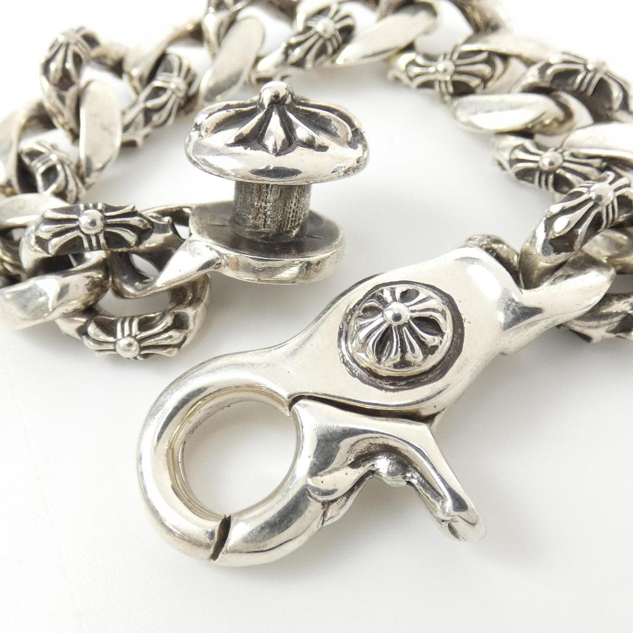 chrome chrome hearts dagger bracelet | ShopLook