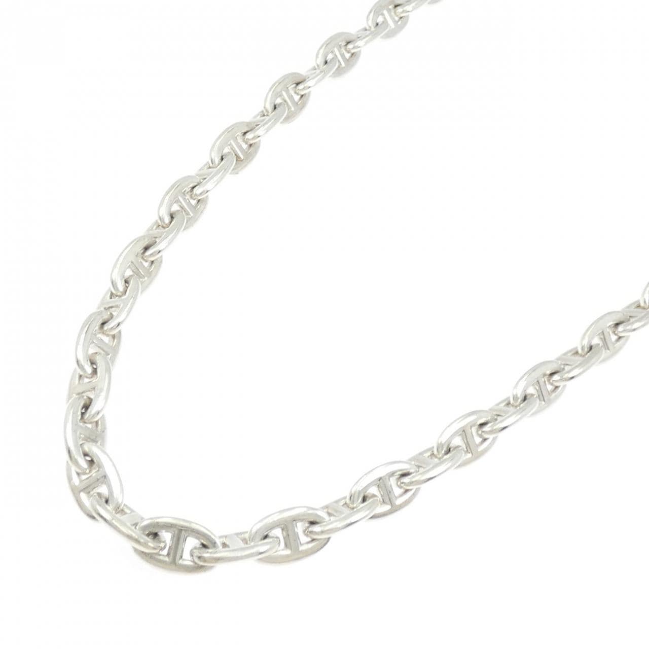 【ヴィンテージ】エルメス シェーヌダンクル PM ネックレス