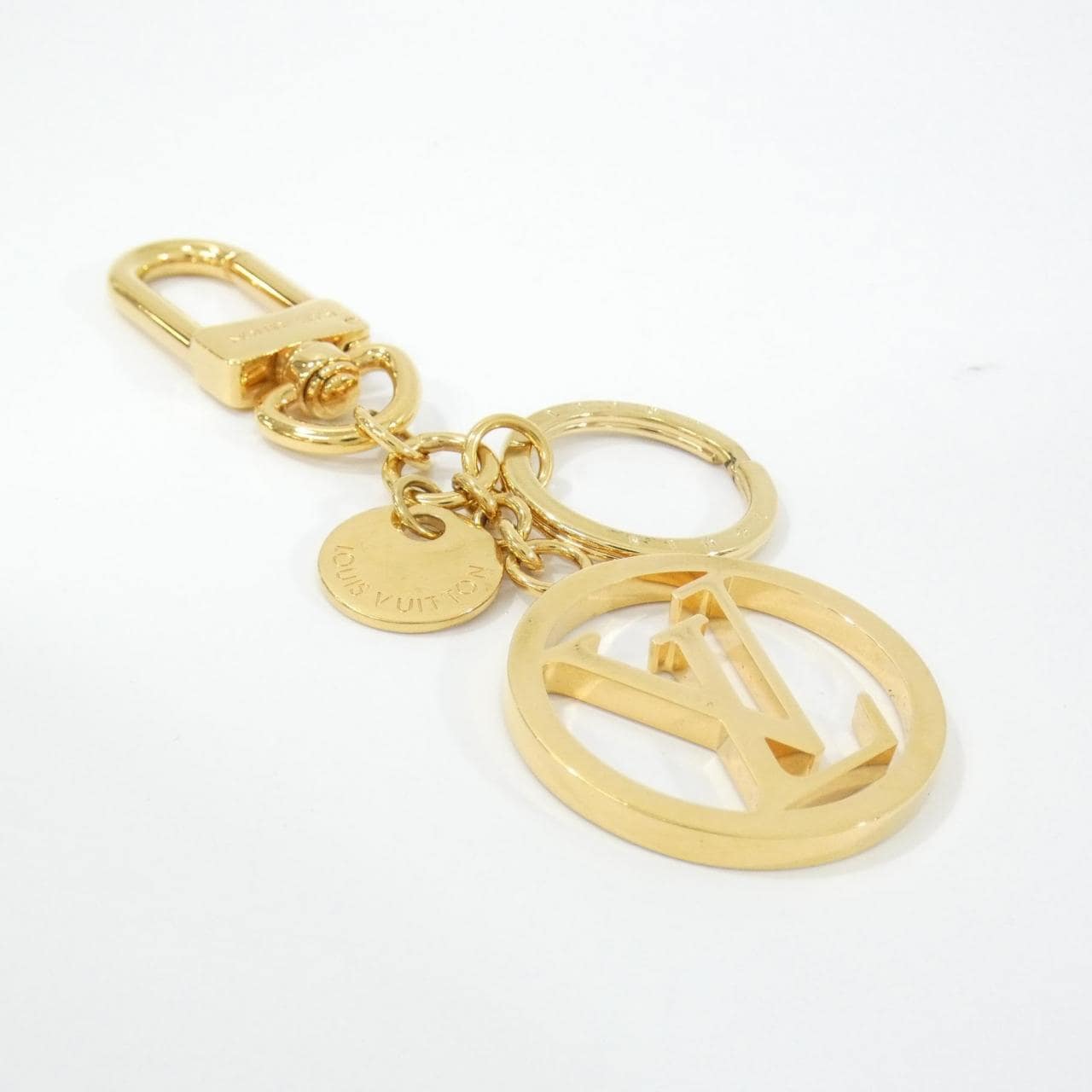 LOUIS VUITTON Bag Charm LV Circle M68000 Qeelin
