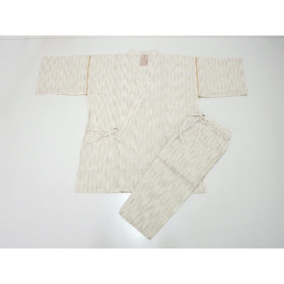 【新品】男物　甚平　しじら織　ＬＬサイズ