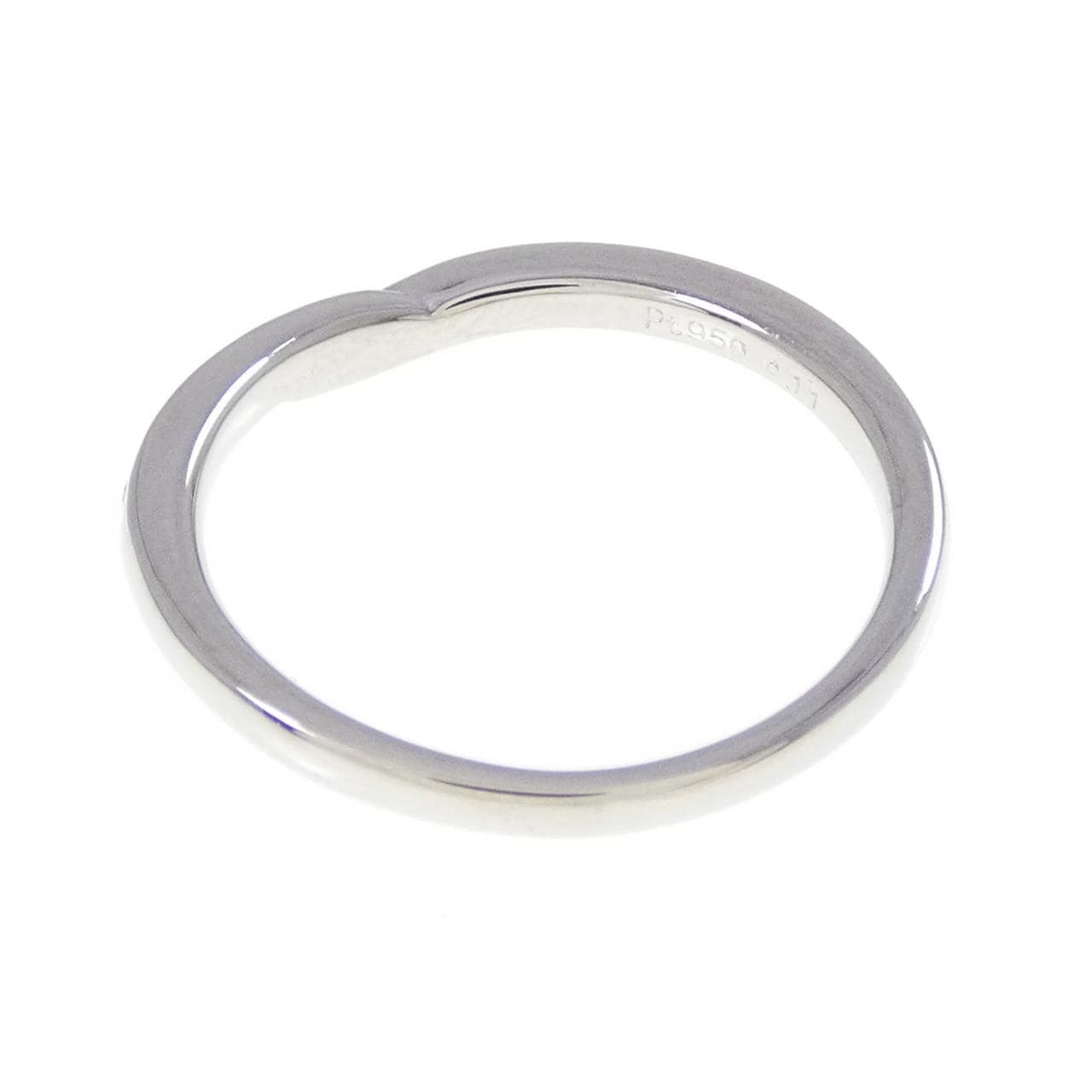 タサキ スティーレ デュアル パヴェ ライン リング 0.11CT