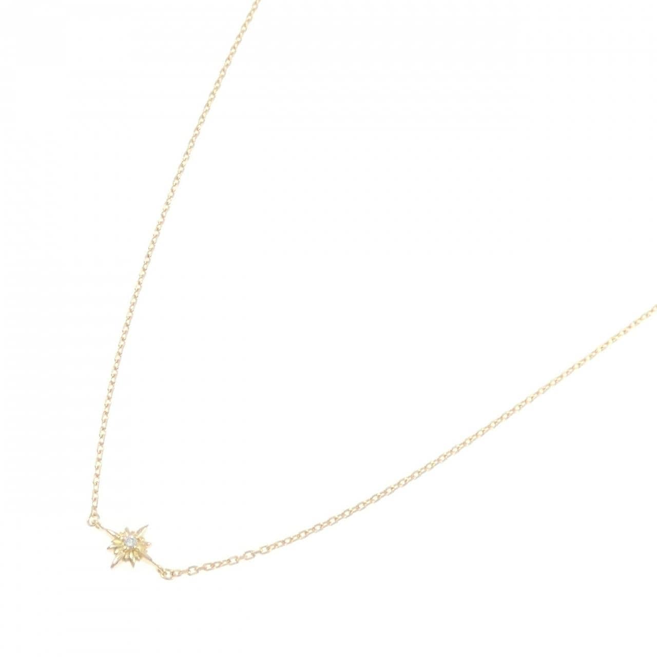 K18YG ダイヤモンド ネックレス 0.01CT