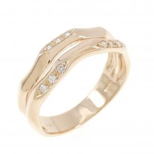 K18PG ダイヤモンド リング 0.06CT
