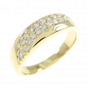 K18YG ダイヤモンド リング 0.20CT
