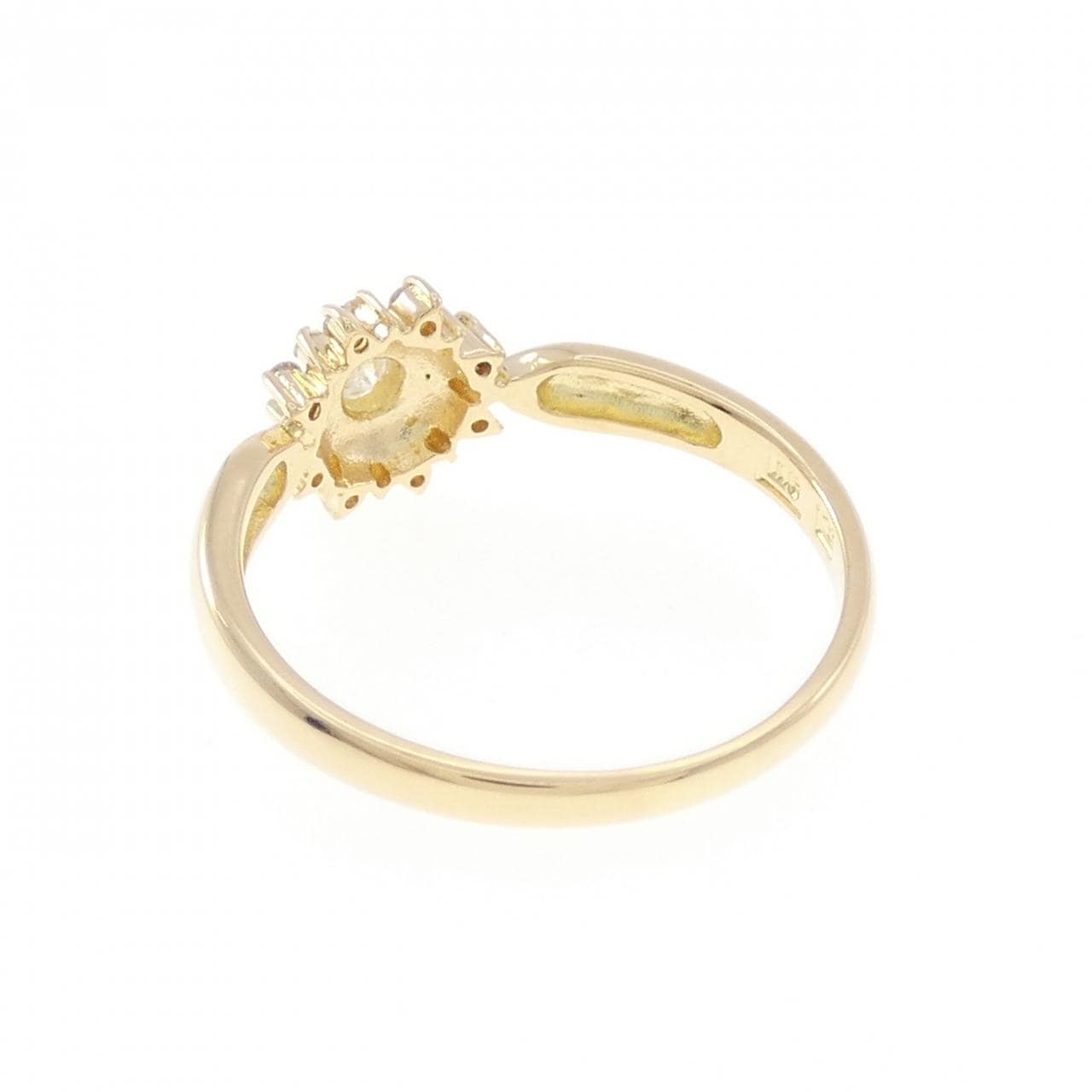 K18YG ダイヤモンド リング 0.20CT